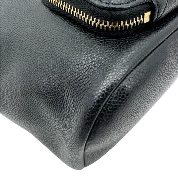 Chanel Business Affinity Caviar Quilted Leather Drawstring Bucket Bag Black - Picture 10 of 16